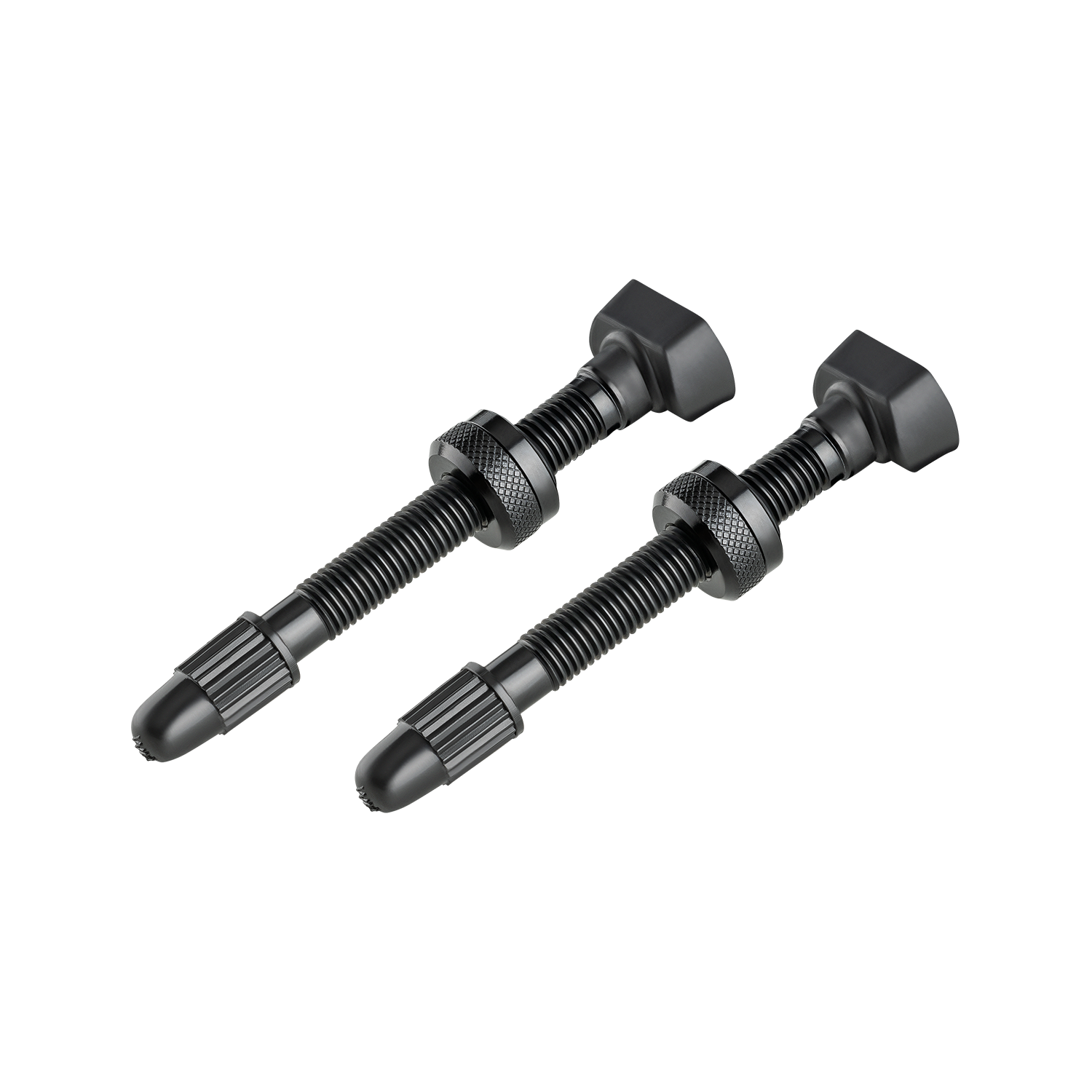 Slangeløs ventil med gevindbøsning og beskyttelseshætte (2 stk.)